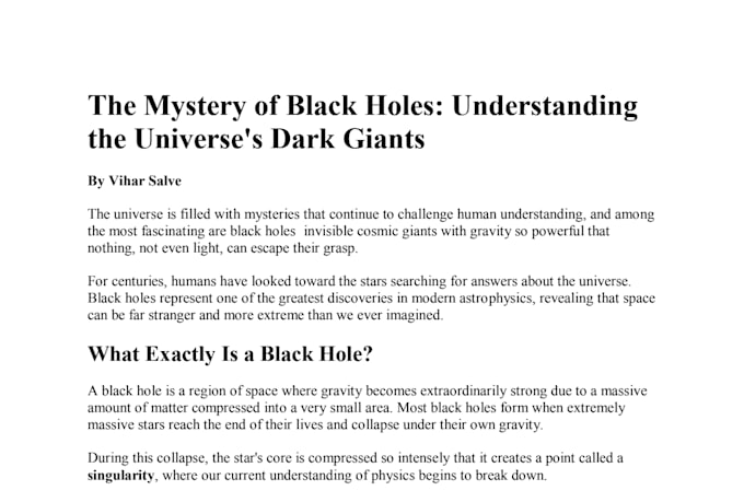 write engaging and informative blog articles